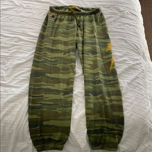Aviator nation camo sweats size XL
